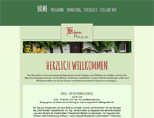 Tablet Screenshot of kleverhaus.de